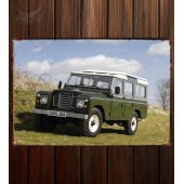 Металлическая табличка Land Rover Series III LWB